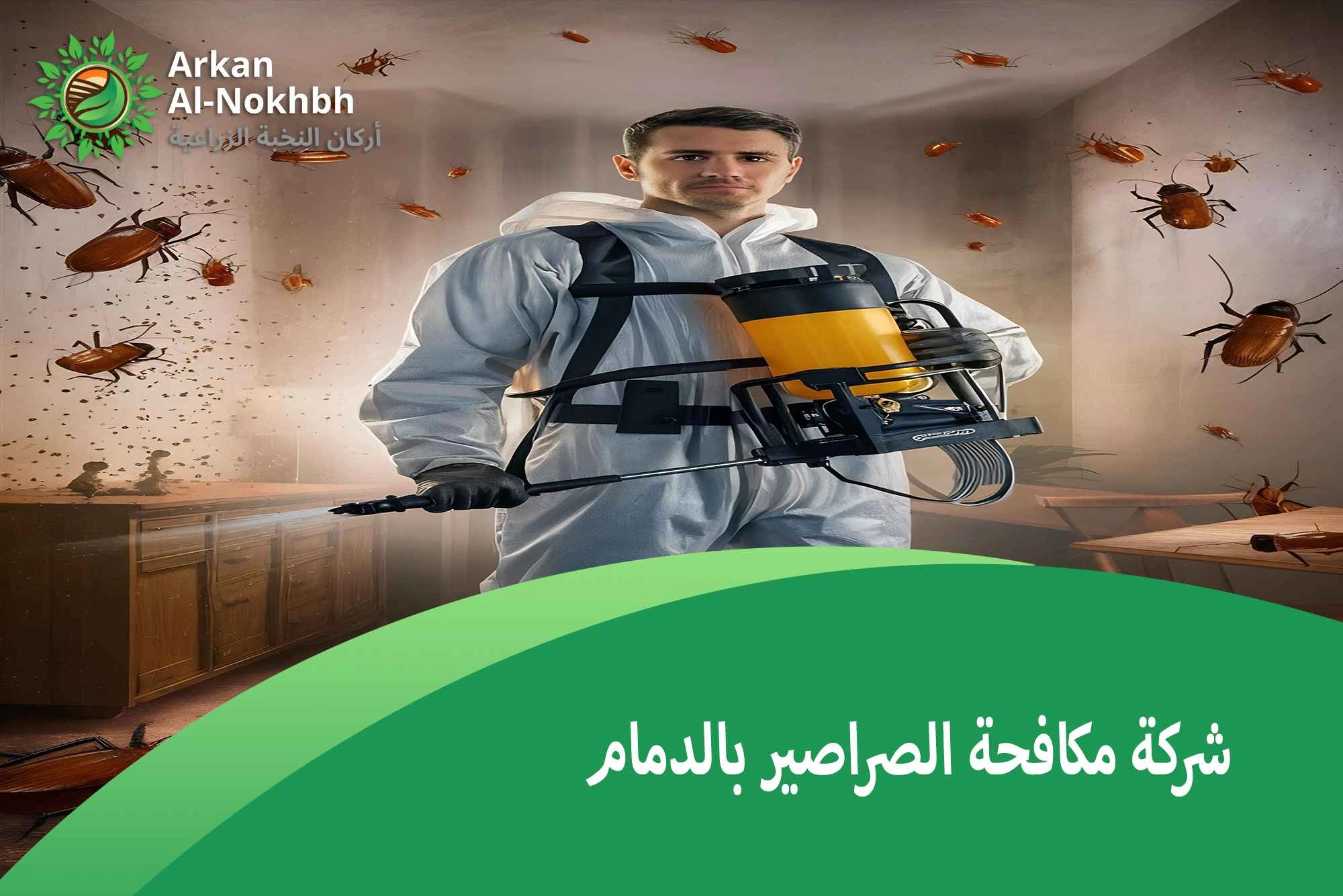 شركة مكافحة الصراصير بالدمام