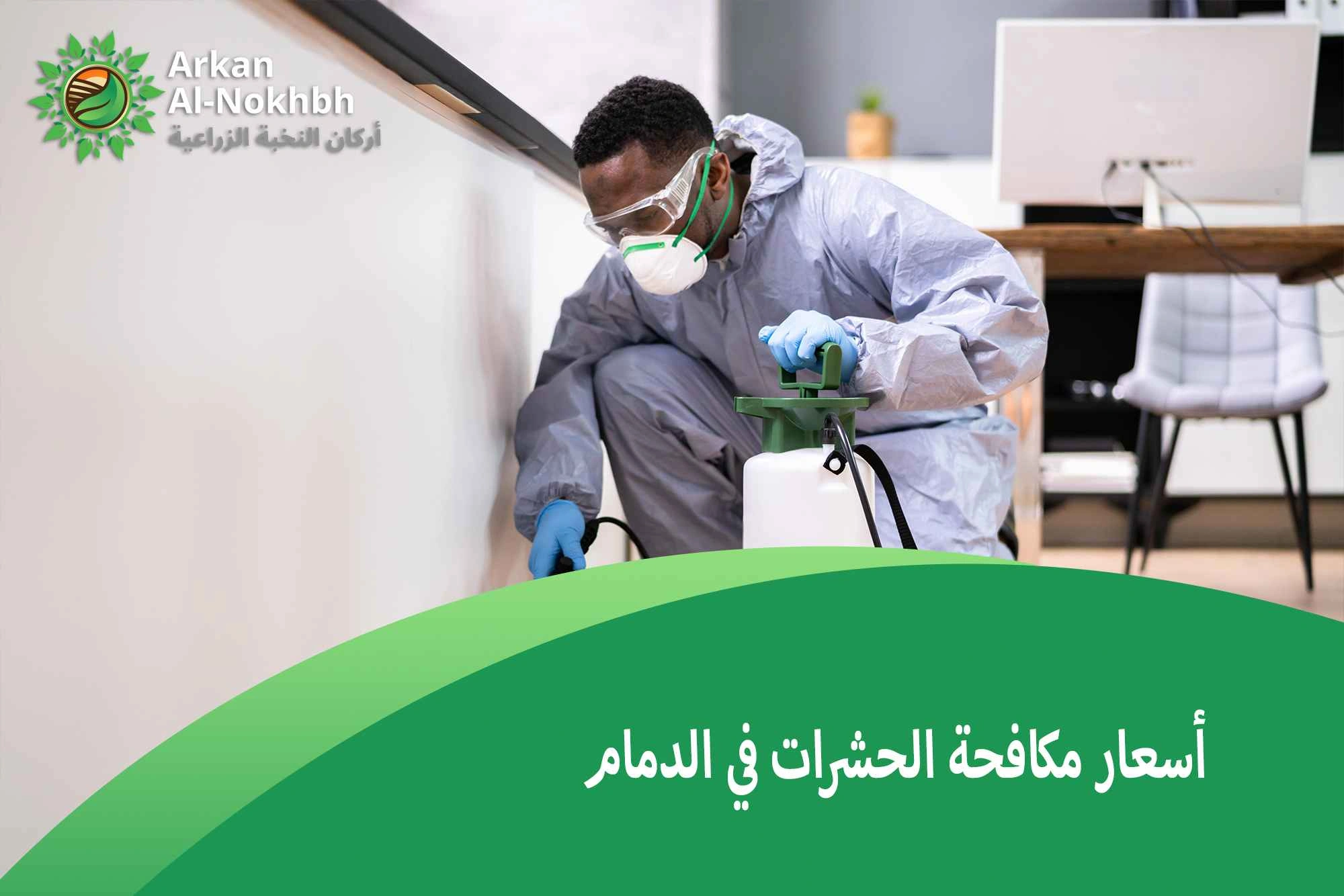 أسعار مكافحة الحشرات في الدمام