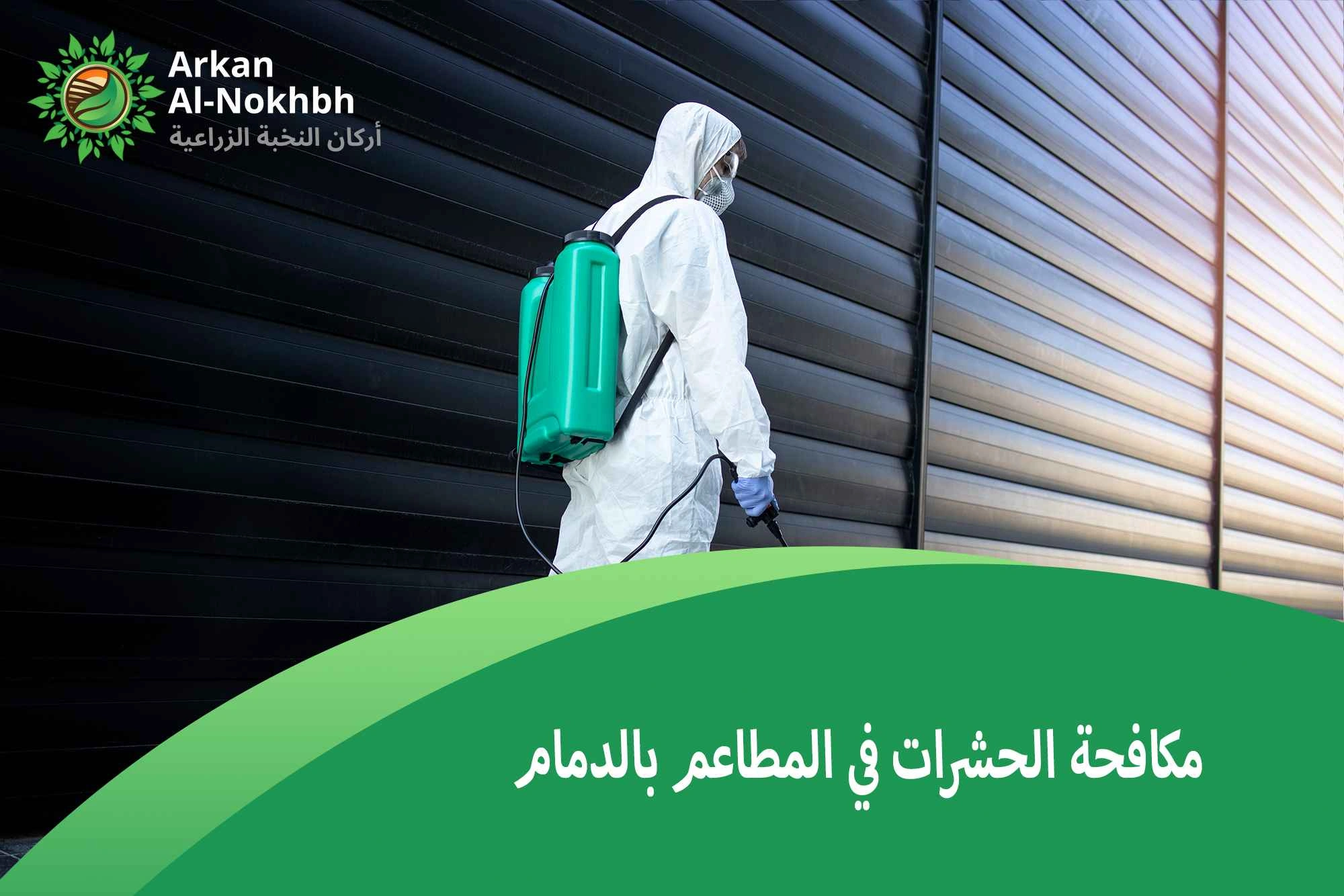 مكافحة الحشرات في المطاعم بالدمام