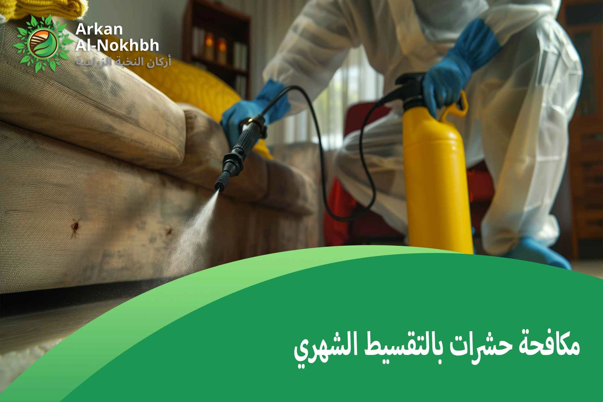 مكافحة حشرات بالتقسيط الشهري